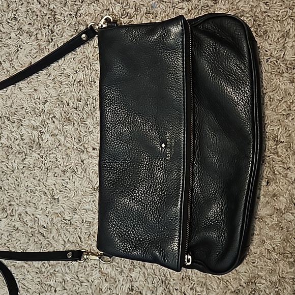 Kate Spade Black Pebbled Leather Crossbody/Shoulder Bag - Picture 4 of 11